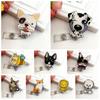 Cartoon Animals Dog Badge Holder Retractable Easy Pull Buckle Nurse Badge Reel  Doctor Students