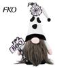 Halloween Holiday Decorations Gnome Decor, Faceless Doll Figurine for Shelf Table, Spooky Decoration Ideas Cute Ornament Party Home, Trick or