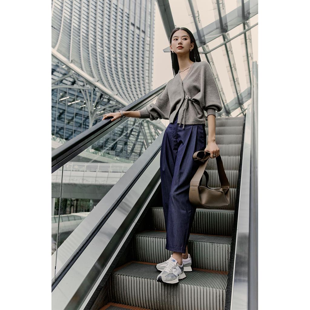 New Balance Кроссовки унисекс 327 Team Away серые Munsell-White MS327LAB