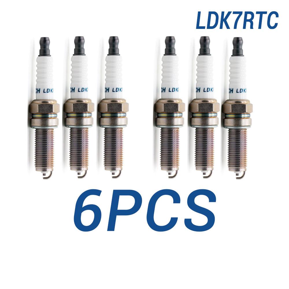 2-8 шт. Свечи зажигания TORCH LDK7RTC Замена для 5847/LKR7B-9 LKR7B9 1643/LKR7E 90724/LKR7D-DE LKR7DDE Champion RER8YC Denso XUH22TT