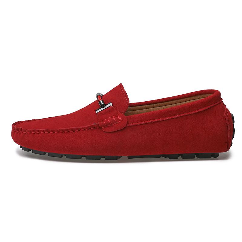 Мода Новые Роскошные Мужские Лоферы Обувь Натуральная Кожа Повседневная Обувь Мужчины Легкие Ручной Работы Мокасины Водительская Обувь Балетки Большой Размер 38-49