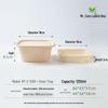Мистер. Биоразлагаемый ланч-бокс из кукурузного крахмала