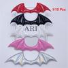 15Pcs 14.5*4CM Halloween Costume DIY Jewelry Patch Leather Demon Bat Wings Padded