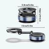 Strong Magnetic Car Phone Holder Foldable Magsafe Design 360° Adjustable Vacuum Mount for Car/Desk/Bathroom/Universal Use Metal 1