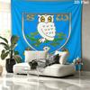 Sheffield Wednesday Football Club Custom Name Wall Tapestry Aesthetic Wall Hanging Printed Fabric Blanket Decorative Tapestries for Bedroom Living Roo