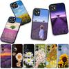 Sunflower Rose Flower Lavender Daisy Phone Cover for Apple iPhone 16 15 14 Plus 13 12 Mini 17 Pro Max + ProMax 16E Air Case