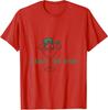 Saint Patricks A Tiny Bit Irish Funny Lucky Messy Bun Unisex T-Shirt
