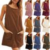 Summer Casual and Fashionable Sleeveless Vest Sexy Women's Dress