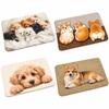 Quick Drying Dog-Shaped Area Rug 2D FLAT Diatom Mud Mat Cute Cartoon Carpet  Home Floor Decor
