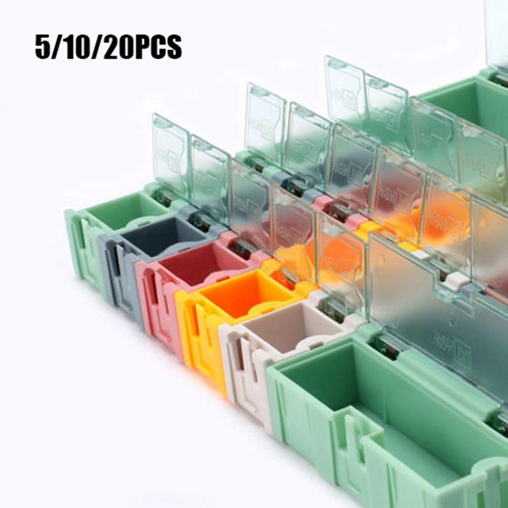 Tools Accessories patch box SMD Storage boxes SMT Component container SMT Kit Electronic parts case