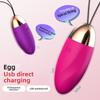 Мама Яйцо Прыгающее Яйцо USB Зарядка Женская Частота Шок Мастурбатор Взрослые Эротические Секс-Продукты