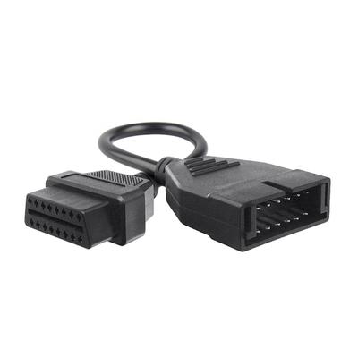 Адаптер-кабель 12-контактный на OBD1/OBD2, 16-контактный разъем, Автоаксессуары, Легкий