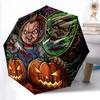 1 шт. Зонт-трость Chucky с автоматическим открытием/закрытием, Складной зонт, Портативный компактный дорожный зонт, Подарок для мужчин и женщин y10