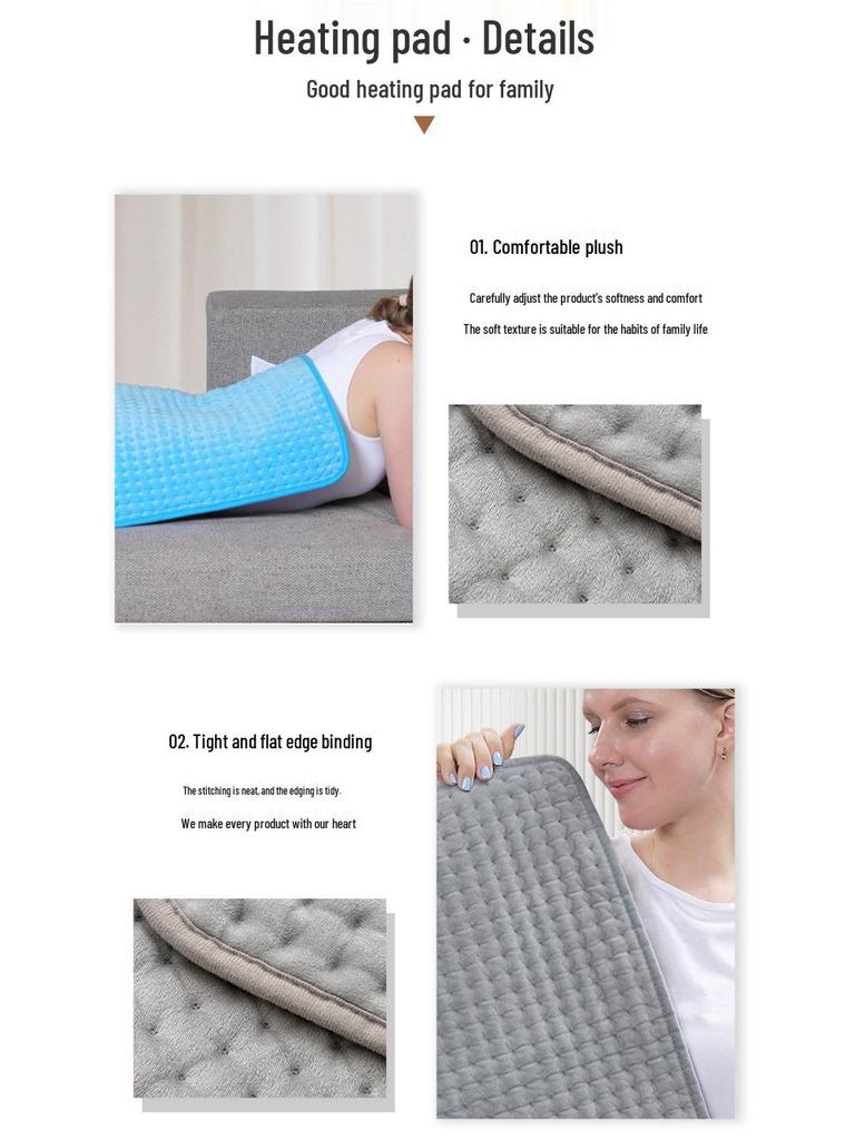 Multi-Functional Electric Heating Pad & Blanket for Home Use
