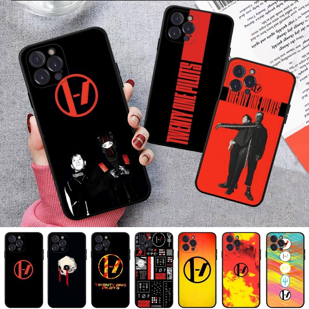 Музыкальный чехол для телефона Twenty One Pilots для iPhone 16 15 14 11 12 13 Mini Pro XS Max Чехол 6 7 8 Plus X Funda Shell