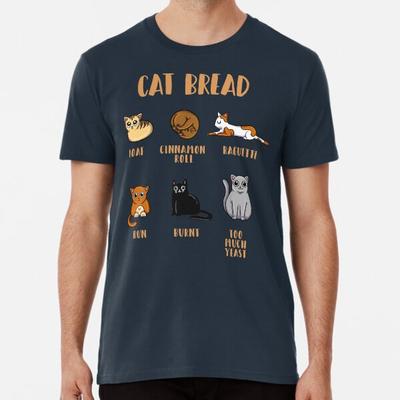 Кошачий Хлеб - Коллекция CatLoaf Премиум Футболка от S до 5XL Сделано в Австралии/США