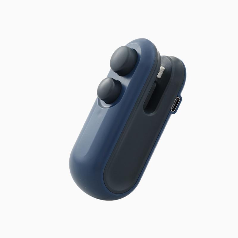 Мини-ручной запайщик пакетов для еды, перезаряжаемый через USB, запайщик для пакетов для хранения продуктов, пластиковой упаковки, запайщик для еды