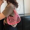 New Shoulder Bag Female Trend PVC Transparent Jelly Bags Axillary Bags Fashion Niche Versatile Leisure Multifinonal Handheld Bag