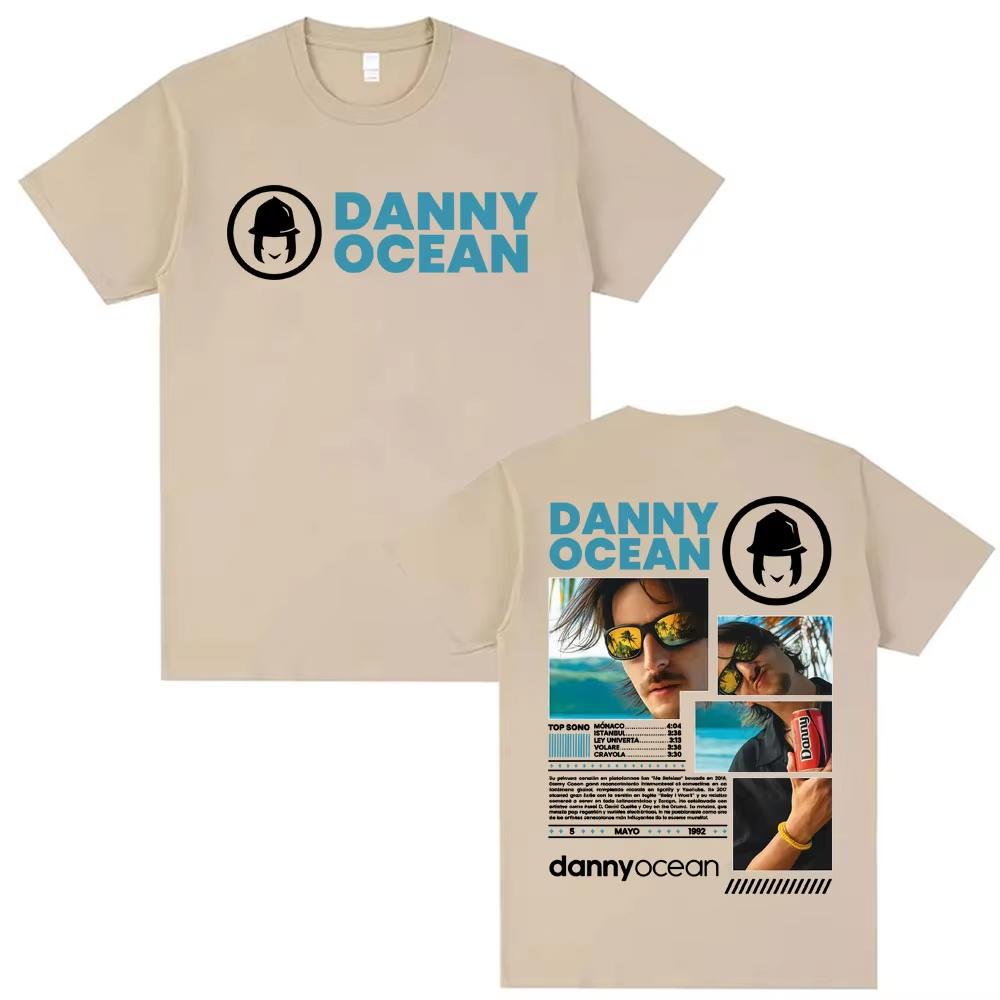 Rapper Danny Ocean 2026 Reflexa Tour Tshirts for Men Women Harajuku Gothic High Street T Shirt Comfort ONeck Pop music Tshirt