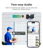 Wireless Low-Power HD Camera with Full-Color Night Vision & Outdoor WiFi Surveillance
