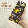 Camouflage Print Insulated Coffee Tumbler Stainless Steel Vacuum Thermal Cup, Portable Leakproof Travel Mug for Outdoor Sports Commute