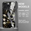 Чехол для Samsung S26 S25 Ultra Чехол с цветком гибискуса Чехол для Samsung S22 S23 S24 Ultra S20 S21 FE S25 Plus Задняя крышка из закаленного стекла