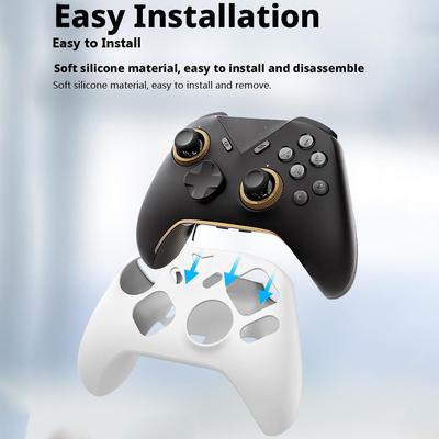 Для Flydigi Black Warrior 5 Pro Силиконовый Защитный Чехол Колпачок для Джойстика Игрового Контроллера и Защита от Падений Пылезащитный Кейс