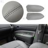 Для Toyota Prius 04-08 2009 НОВЫЕ 2*Передние серые кожаные накладки на подлокотник дверной панели
