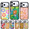 Крутой Цветочный Хиппи Бохо Цветочный Ретро Чехол для Телефона для iPhone 17 16 15 14 13 Pro Max Задняя Крышка для 12 11 Pro Coque