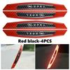 For Opel Reflective Car Sticker Door Edge Guards Trim Molding Protection Strip Scratch Protector Insignia Corsa Zafira Meriva YC4