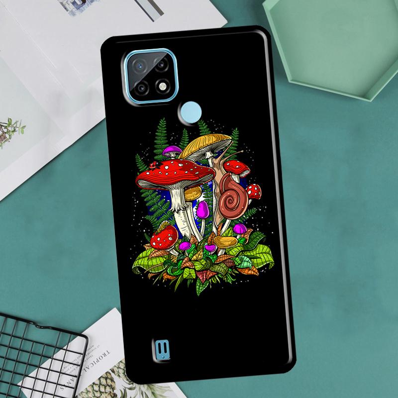Грибы Хиппи Волшебный гриб Чехол для OnePlus Nord 2 9 10 Pro 9R 10R 8T Чехол для Realme GT Master Neo 2 3 8i 9i 8 Pro