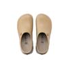 Birkenstock PU Comfortable Round Toe Low Top Casual Shoes Unisex Casual Shoes Brown 1022521