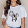 Women Cartoon Kawaii Animal Koala Print Women Tshirt Harajuku Ropa Mujer Graphic Plus Size TShirt Casual Streetwear  Tees