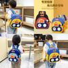 Adorable Cartoon Digging Machine Kids Backpack With Breathable Fabric For Toddlers