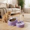 Large Capacity Automatic Pet Feeder Neck Protection Pet Food Bowl  for Cats Dogs