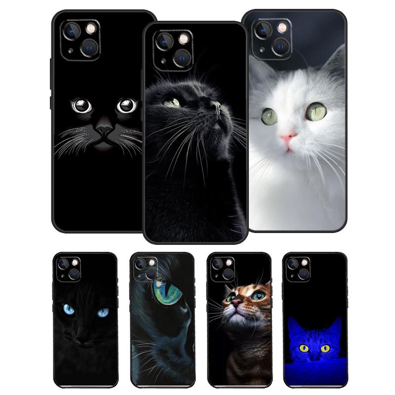 Cat Staring Eye Case For OnePlus 13R 12R 10R 13T 15 13 12 11 8T 10T Nord CE 4 3 2 Lite N20 N30 Nord 5 Cover