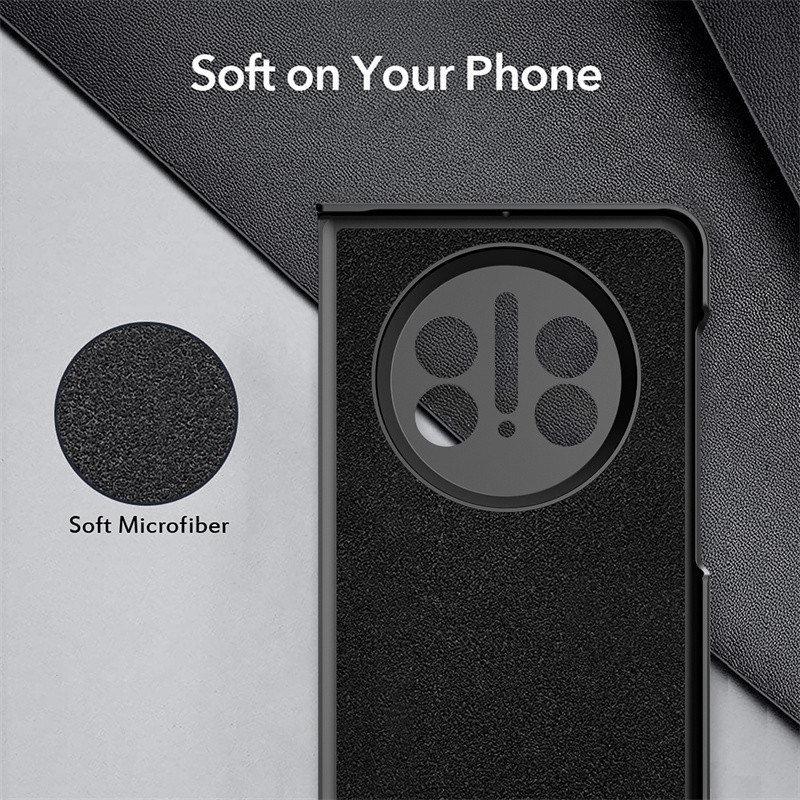 For Huawei Mate X5 / Mate X3 Case Wrist Strap Bracket Leather Strap With Tempered Film Folding Shockproof Cover