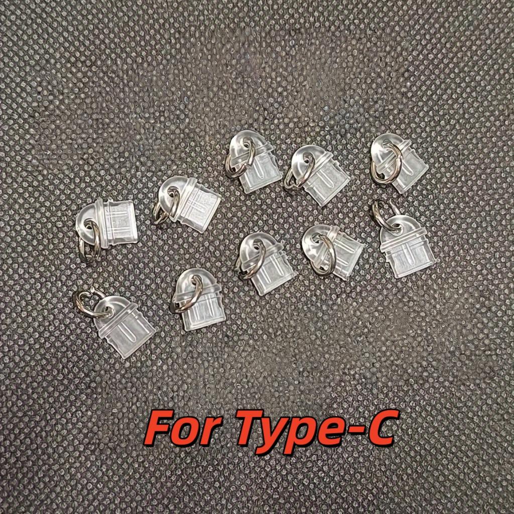 10/20 шт. Пылезащитные аксессуары для телефона, Пылезащитная заглушка для украшения порта зарядки телефона, Подходит для украшения энтузиастами DIY, Аксессуары для DIY