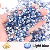 Glass Flat Bottom Drill 1440 Nail Drill Electroplated Rhinestone Diy Accessories Nail Drill Jewelry Accessories Sticker Drill