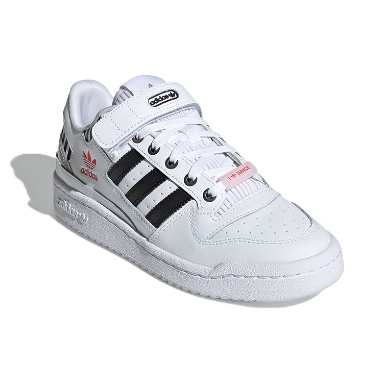 adidas Forum Low I Love Dance Женские кроссовки White Cloud-White Core-Black FZ3908