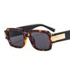 2024 Retro Classic Small Square Honey Color Sunglasses Black Men Urban Novel Design Low Price Sunglasses Black Women