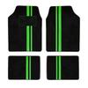 4pcs Universal Car Floor Mats  Auto Foot Pad Protector Waterproof  Rugs Carpet For Car Automotive Interior ccessories