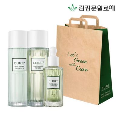 Ким Чон-мун Aloe Cure Phyto Line базовый подарочный набор из 3 предметов, предоставляется пакет для покупок