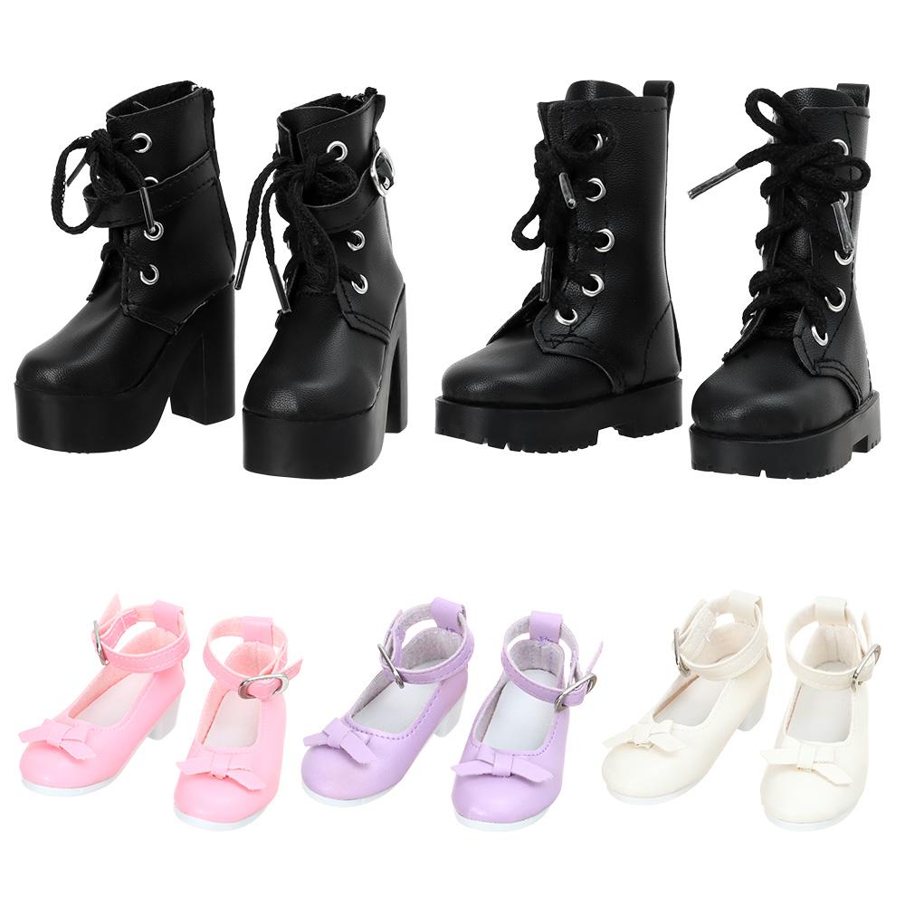 Fashion 7.8CM Doll Wearing 1/3 60cm Doll Boots Differents Color Fabric Shoes Play House Accessories