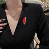 Cute Watermelon Enamel Pin Summer Fruit Shaped Brooch Bag Decoration Badges Women Lapel Pin Charm Jewelry Accessories Gift