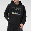 Converse Толстовки Мужские Черные С Капюшоном Умеренная Обычная 10022413-A01