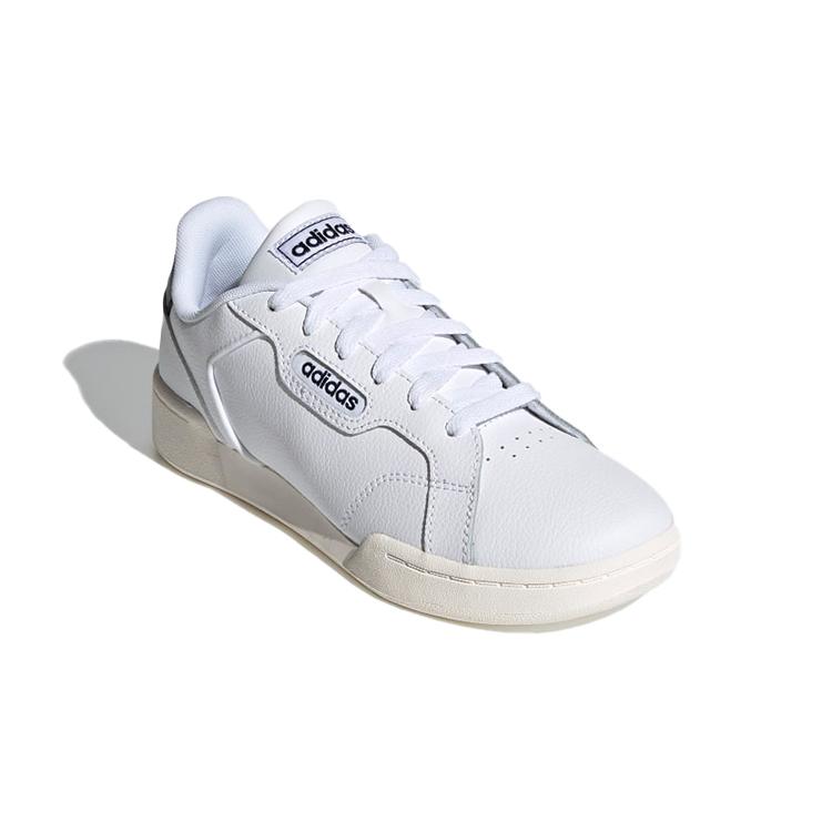 adidas Neo Roguera J Нескользящие Низкие Детские Кроссовки для Скейтбординга Белый Черный FY7181