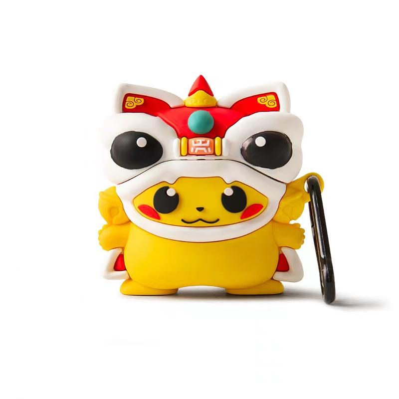 Cute lion dance pickup for AirPods pro1 generation protective case 1 generation pro1 generation apple bluetooth headset case
