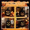 Handcrafted Witch Hat Halloween Woven Seagrass Pumpkin Candy Storage Basket  Halloween Decoration
