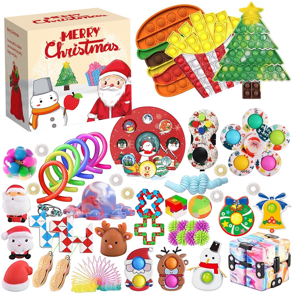 Сенсорные игрушки для детей и взрослых. Набор игрушек ручной работы, которые помогут облегчить тревогу при СДВГ.